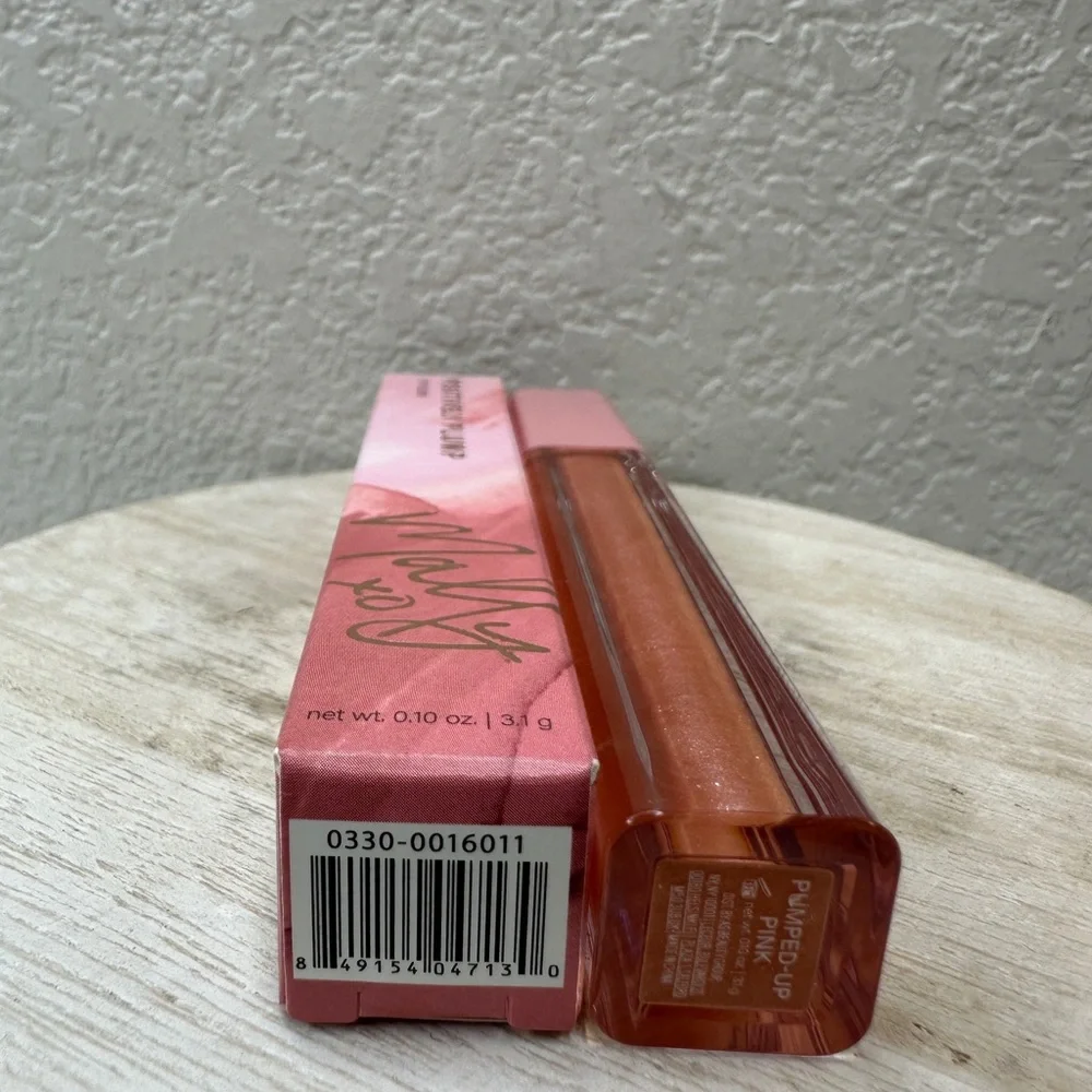 $10 🌙 Mally‎ Beauty Positively Plumping Gloss PUMPED UP PINK NEW FULL SZ